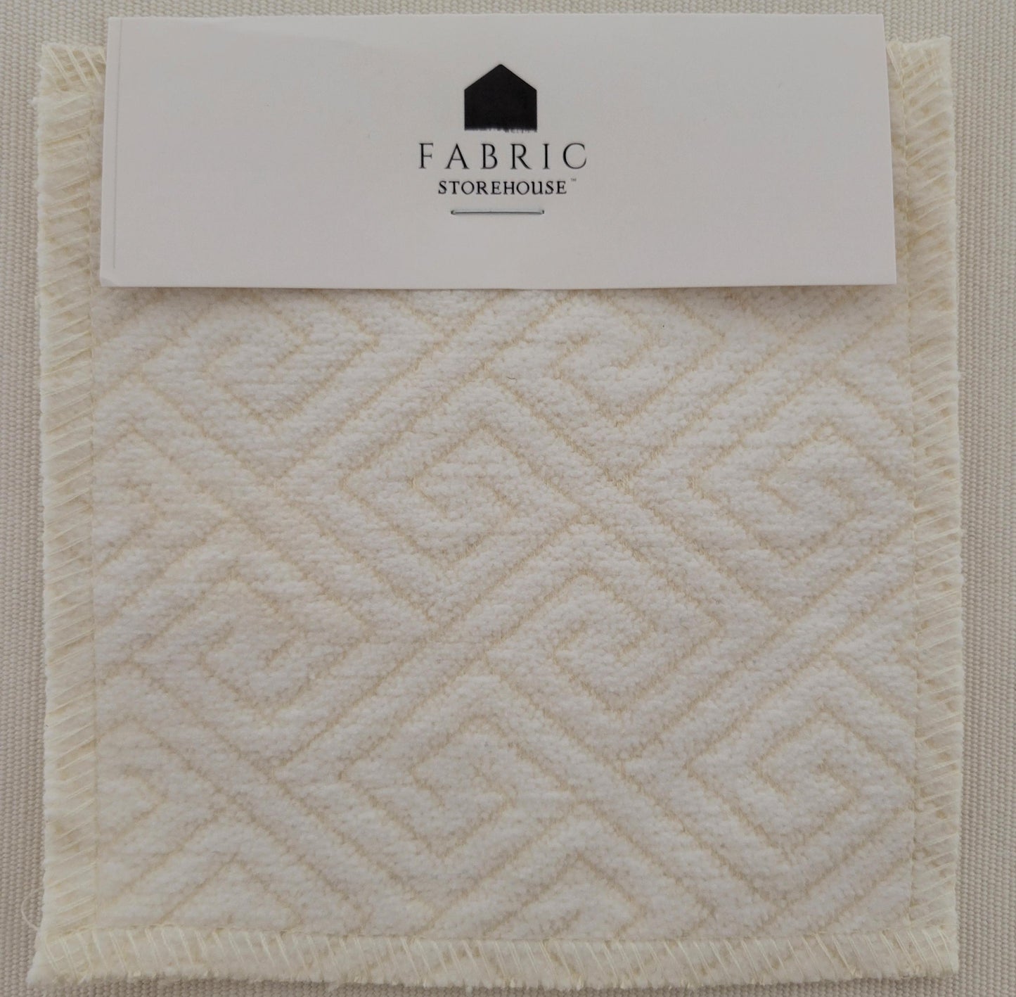 Greek Key White