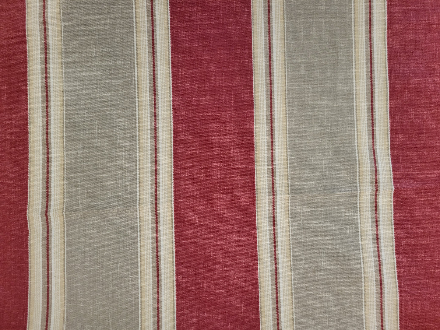 Awning Stripe Red