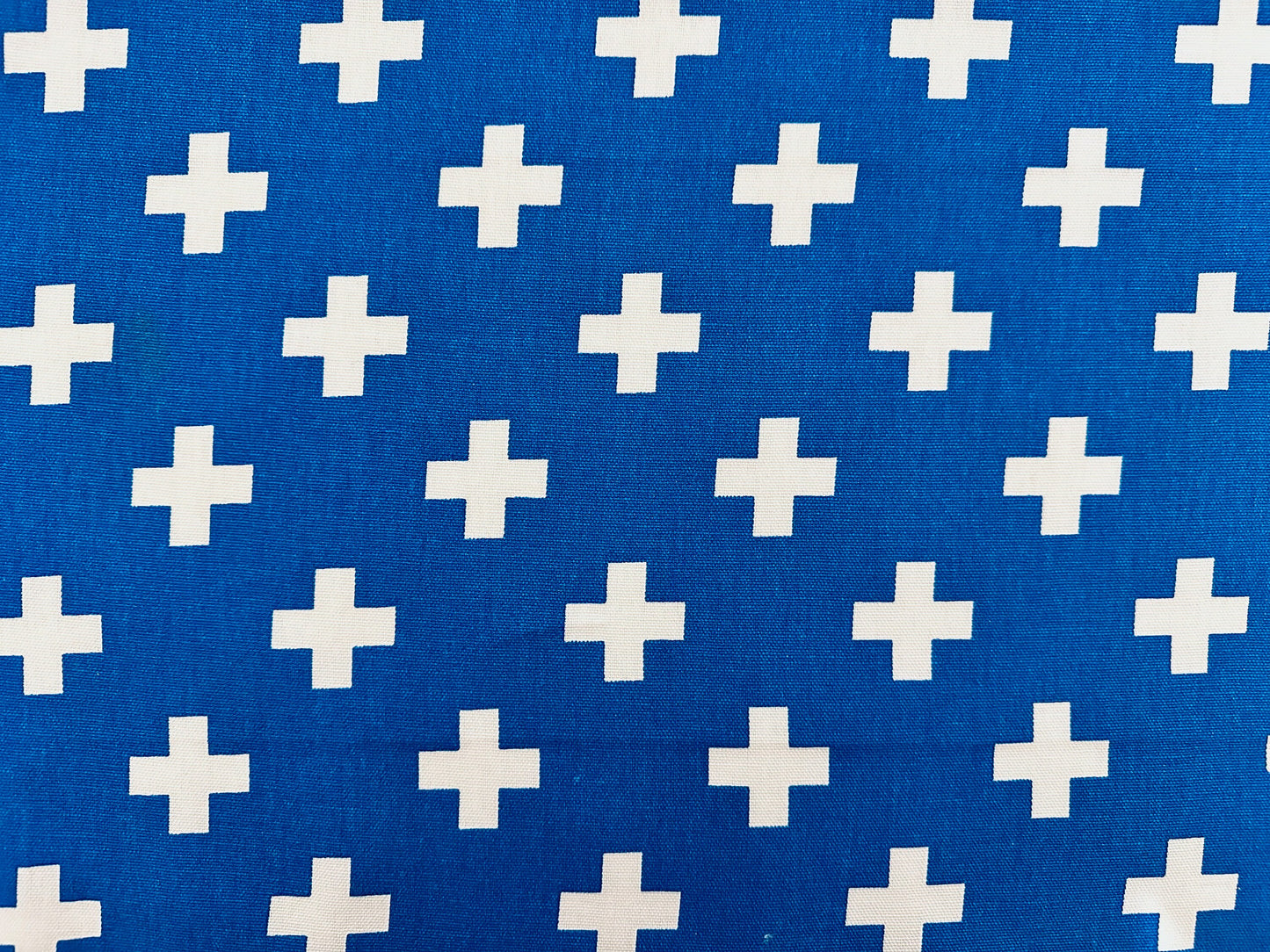 Blue Swiss Cross