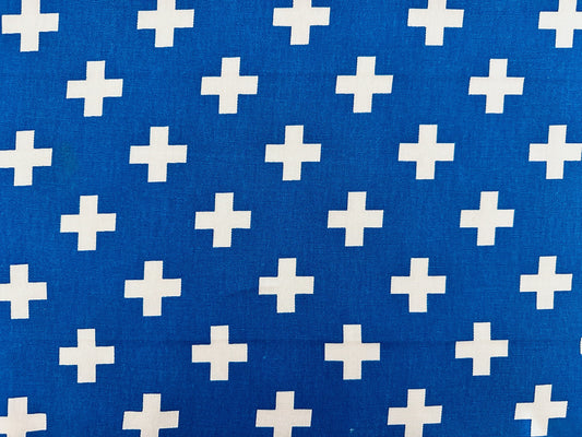 Blue Swiss Cross