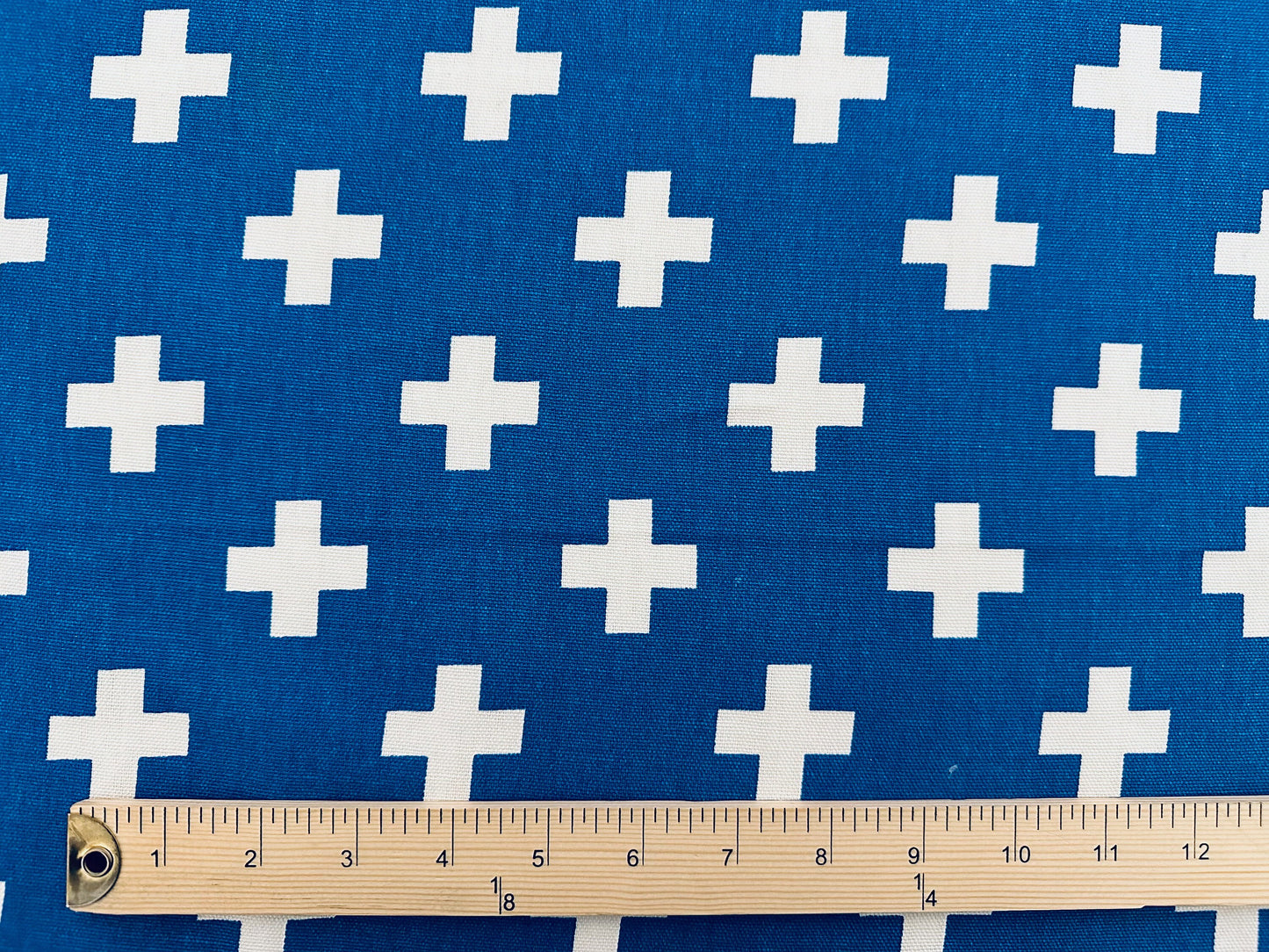 Blue Swiss Cross