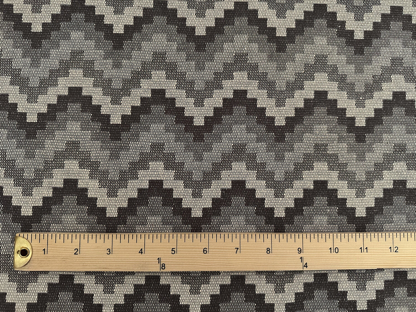 Charcoal Gray Chevron