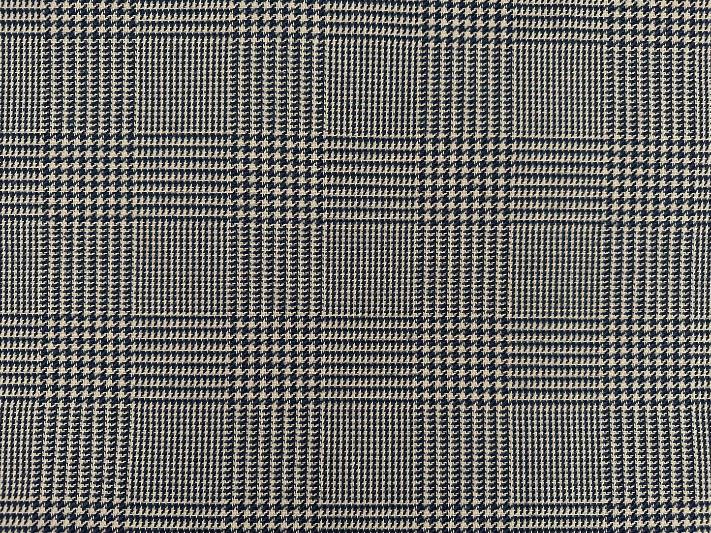 Navy Houndstooth