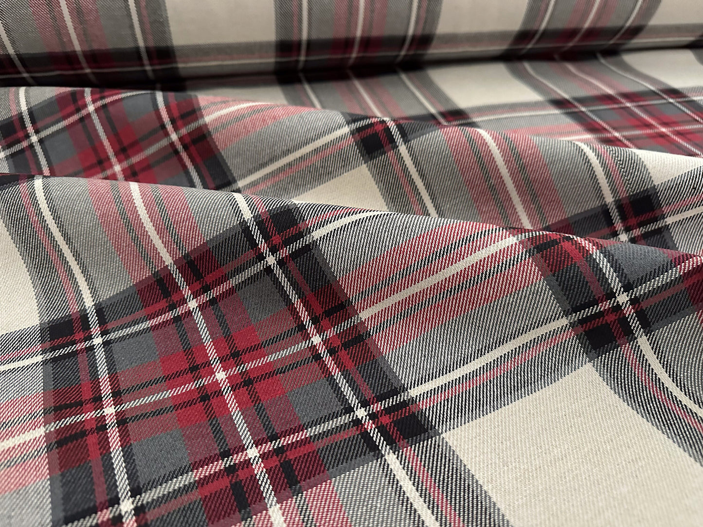 Red & Cream Plaid
