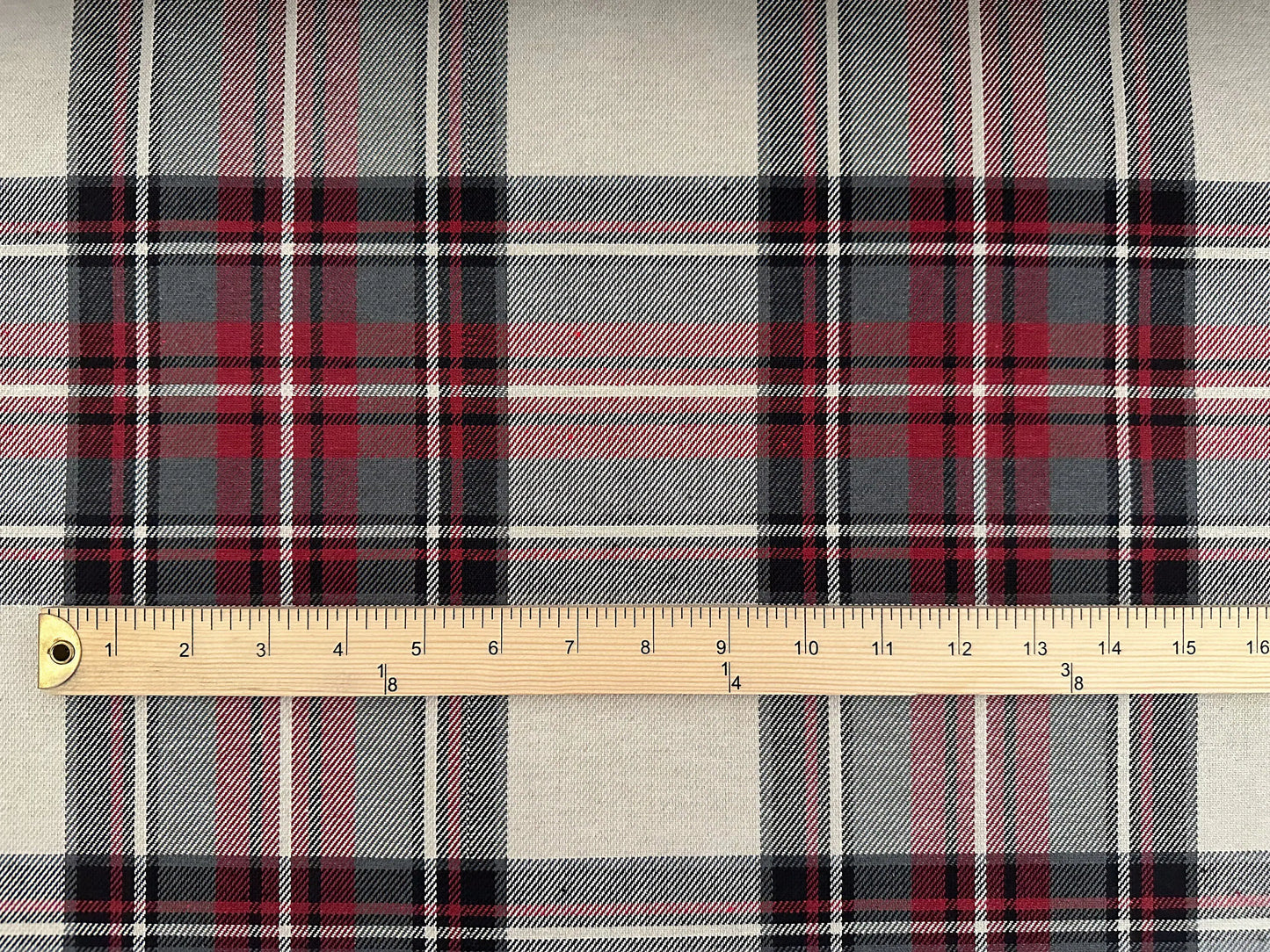 Red & Cream Plaid