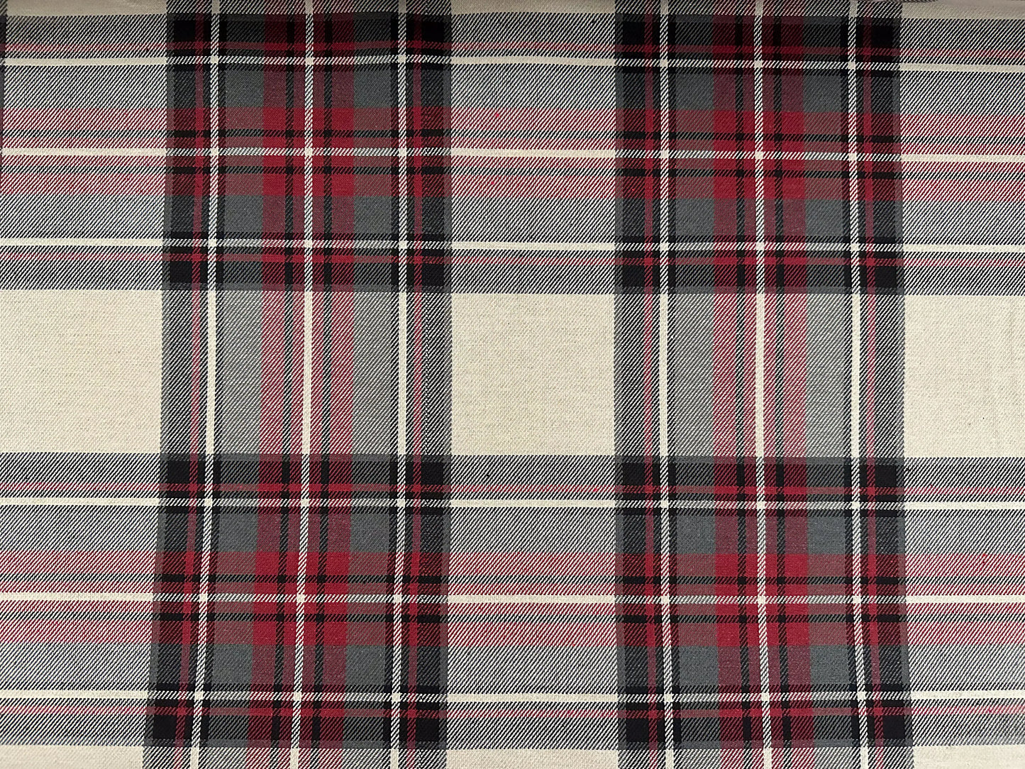 Red & Cream Plaid