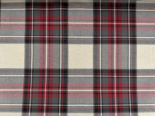Red & Cream Plaid