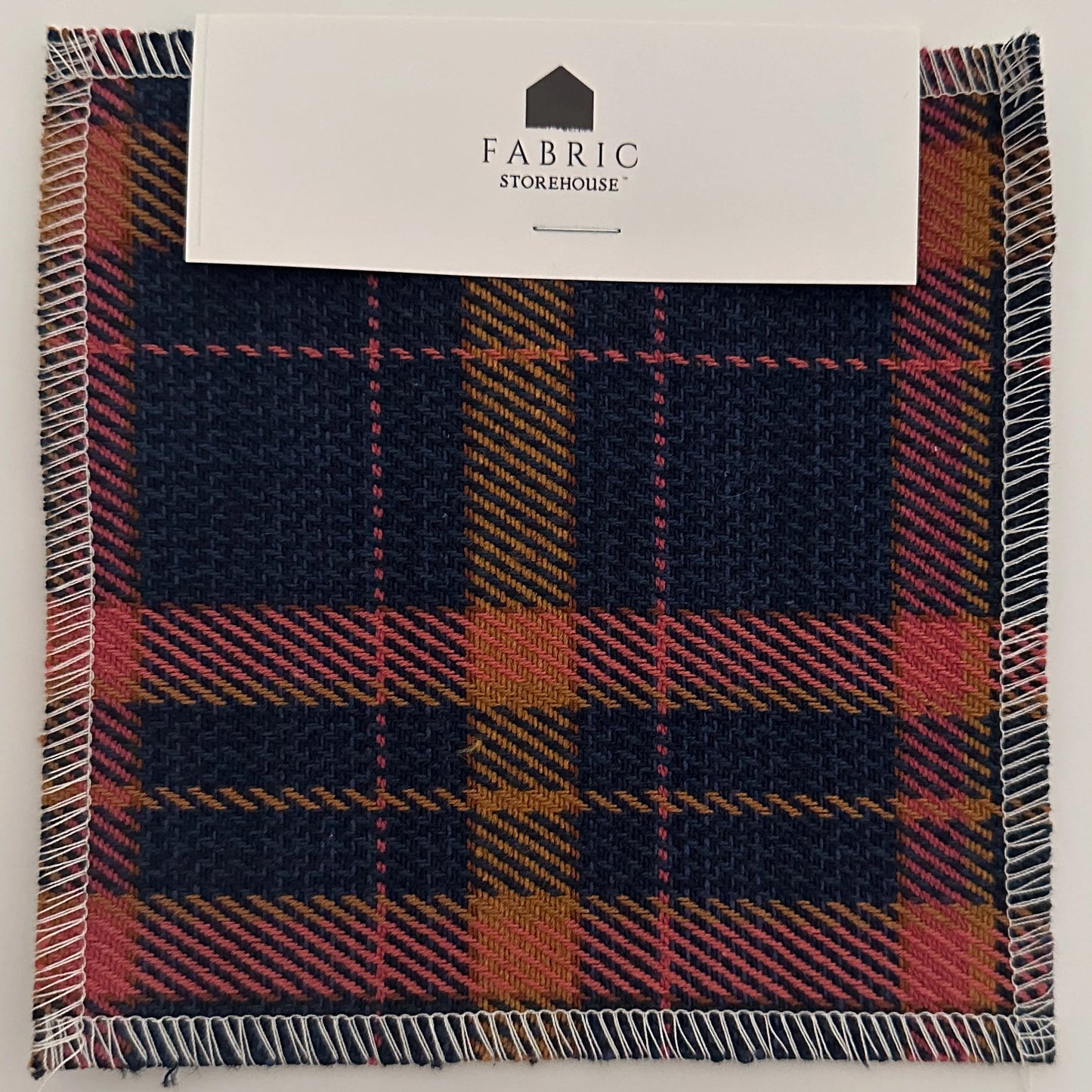 Sesame Blue Plaid