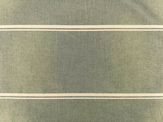 Subtle Green & Cream Stripe