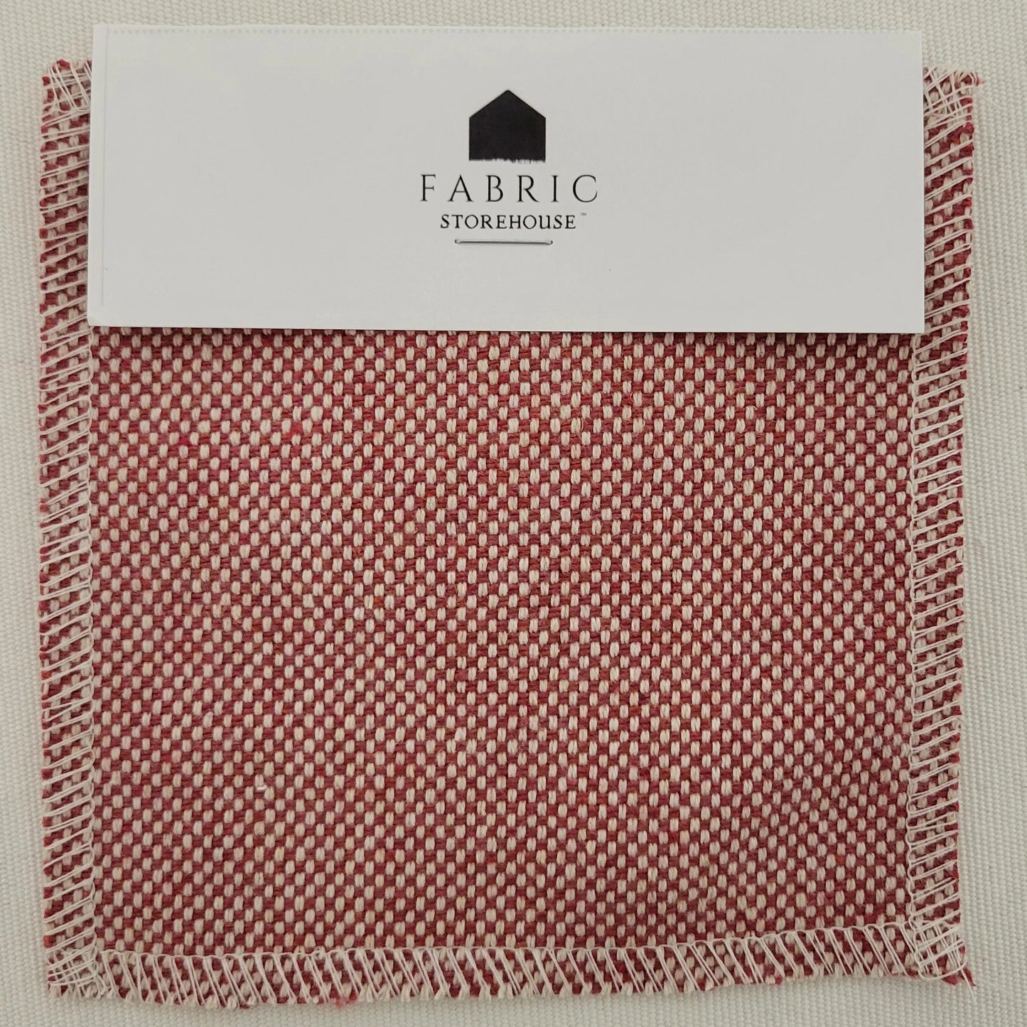 Small Woven Stitch Red