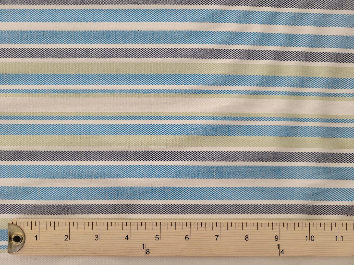 Vivid Blue & Green Stripes