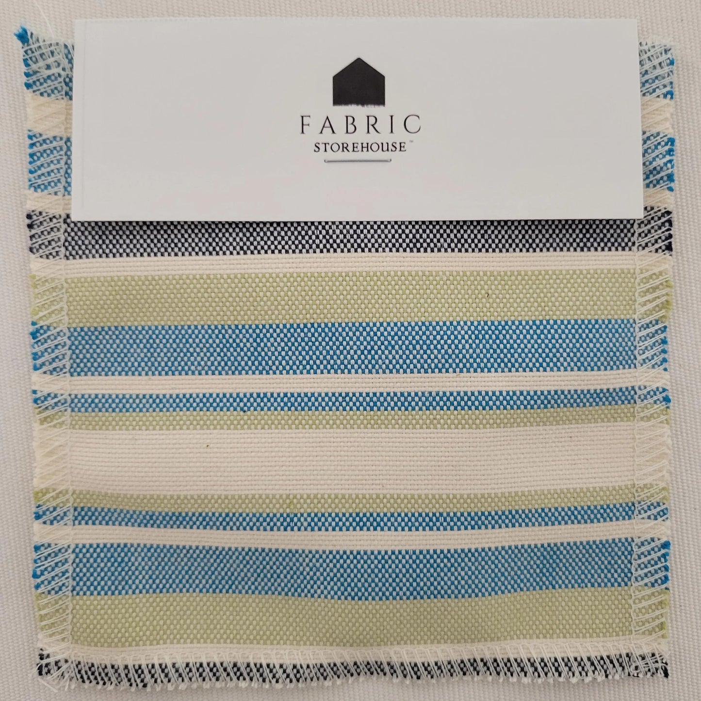 Vivid Blue & Green Stripes