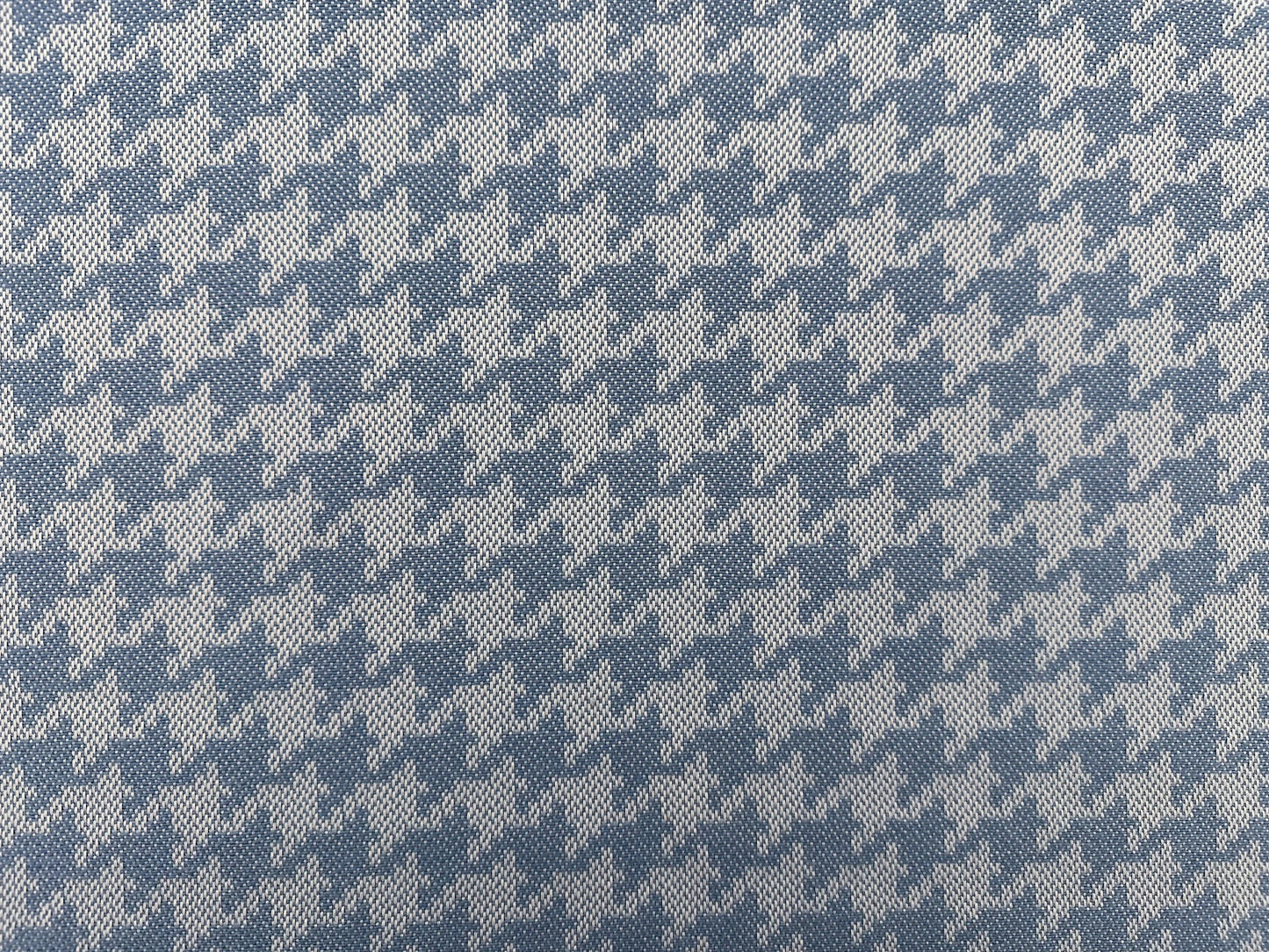 Winter Blue Houndstooth