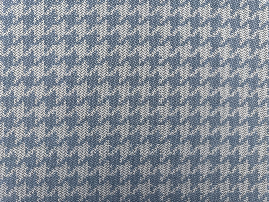 Winter Blue Houndstooth