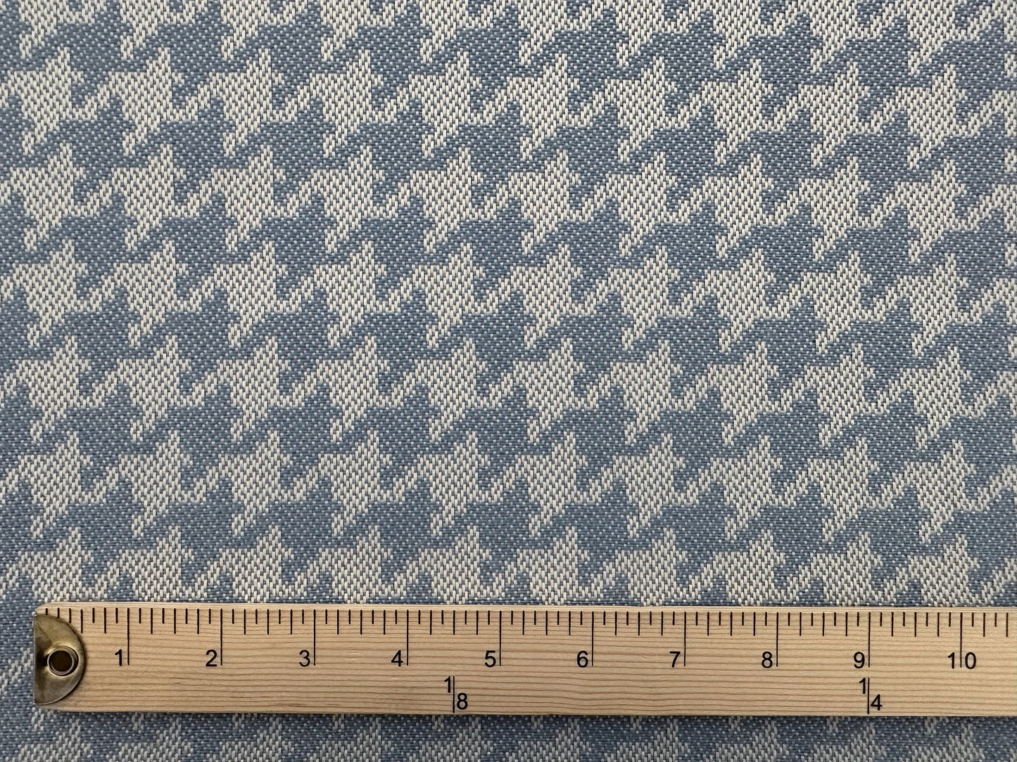 Winter Blue Houndstooth