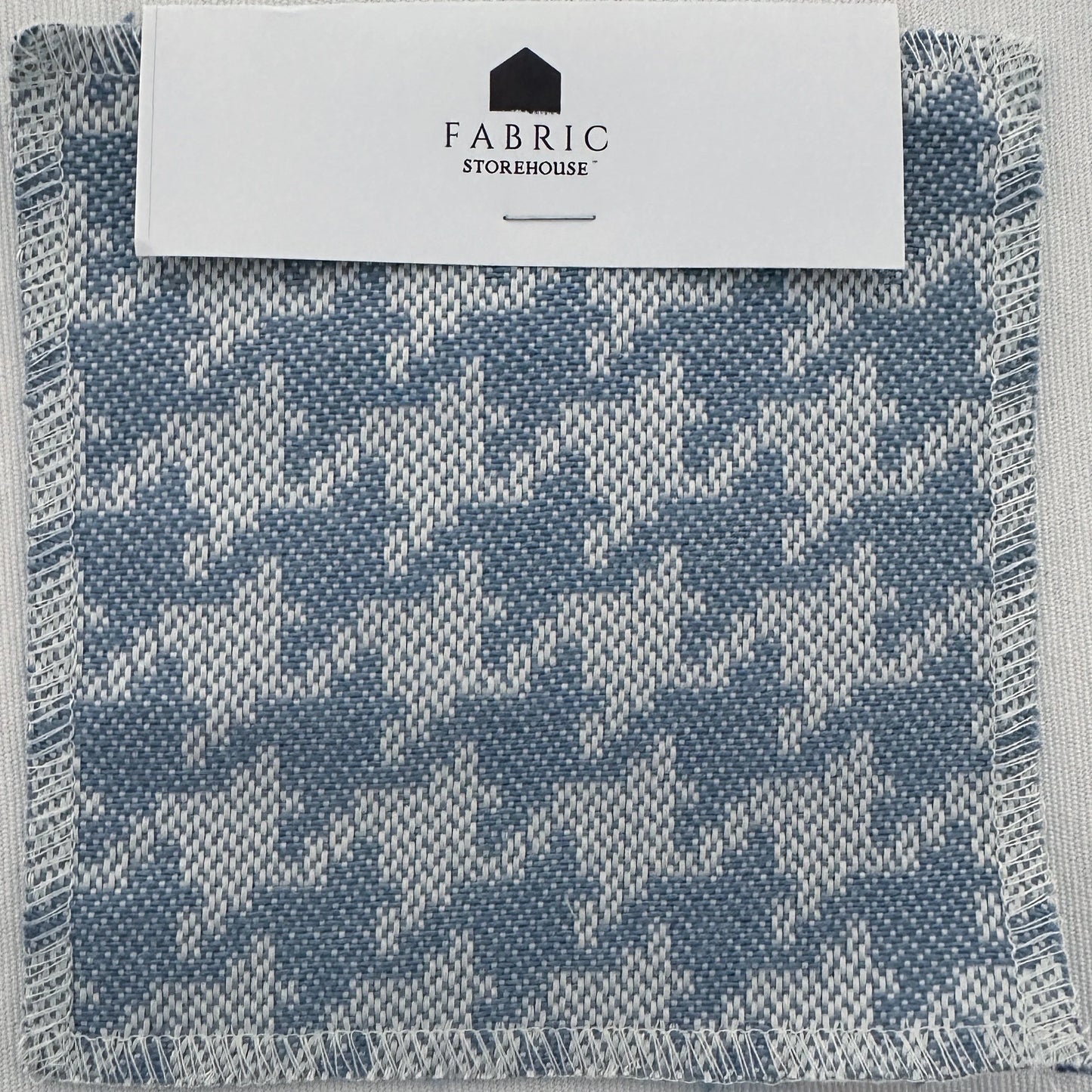 Winter Blue Houndstooth